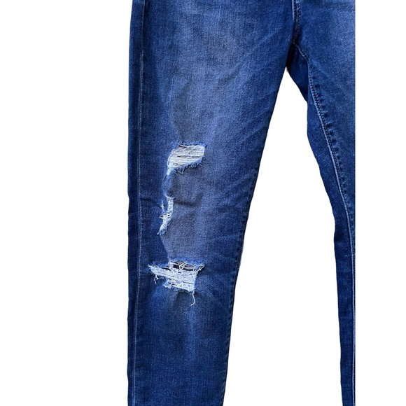 Lucky Brand Size 4/27 A Brooke Legging Jeans Distressed Skinny Denim Stretch Blu - Picture 8 of 16